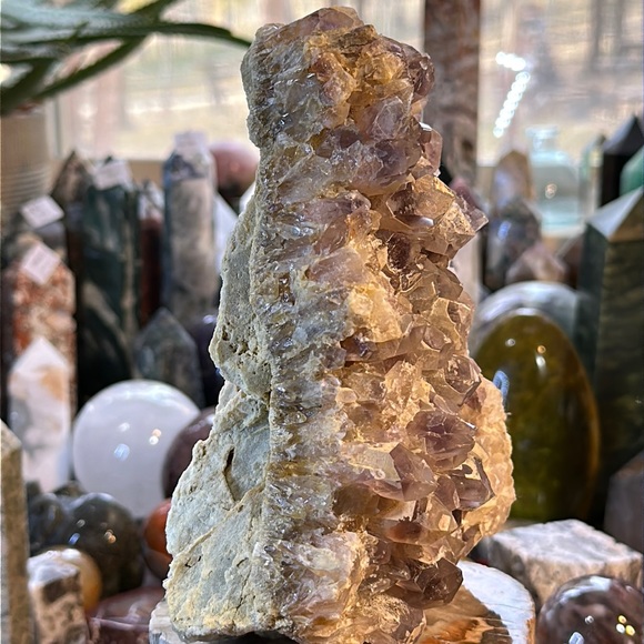 🔥SALE🔥 Amethyst Crystal Cluster! 3.9 lbs - Picture 4 of 11